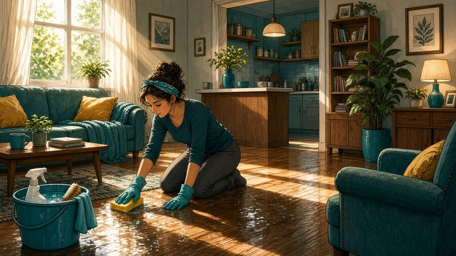 Home and apartment cleaning